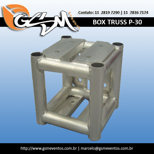 Cubo Box Truss 3 Faces U 30x30cm