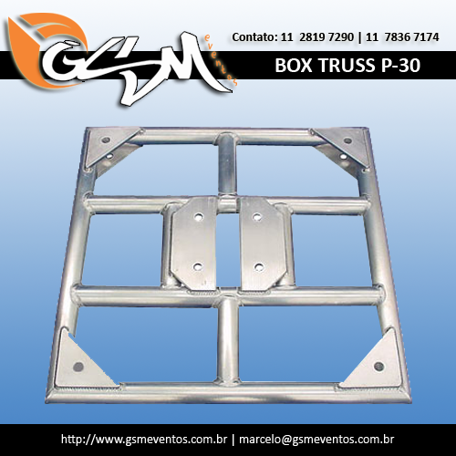 Box Truss Base Tubular 75.75cm