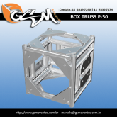 Cubo Box Truss 3 Faces com 3 Reduções 50x50cm