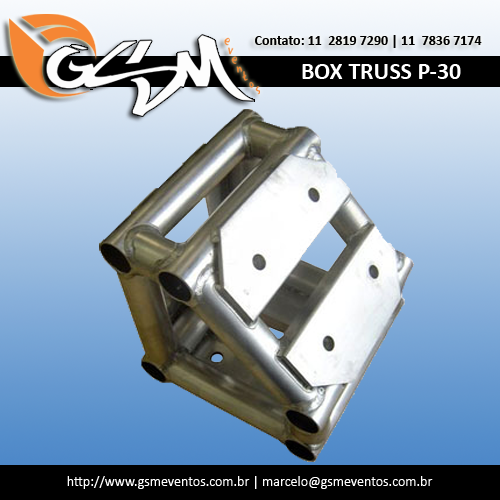 Cubo Box Truss 45 Graus 30x30cm